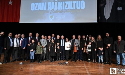 Mamak Belediyesi Ozan Ali Kızıltuğ için anma gecesi düzenledi
