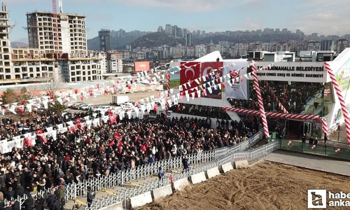 Yenimahalle Belediyesinin yaptığı Türkiye'nin en büyük kreşi hizmete açıldı
