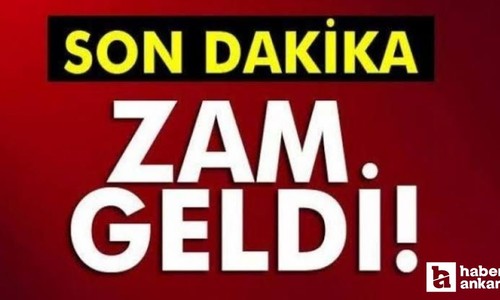 5 ilde tarifeler değişti ekmek ve simit fiyatlarına zam geldi! Düz hesap 15 TL oldu