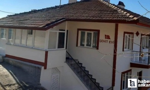 Ankara Nallıhan'da şehit ailelerinin evleri vefa projesiyle yenileniyor