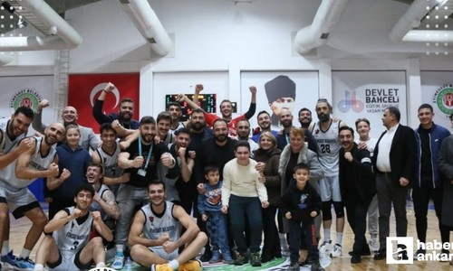 Etimesgut Belediyesi Basketbol Takımı namağlup yoluna devam ediyor!