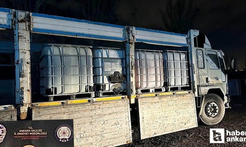 Nevşehir'de üretilip Ankara'ya getirilmek istenen 8 bin litre kaçak içki yakalandı!