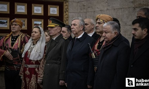 Başkent protokolünden Anıtkabir ziyareti