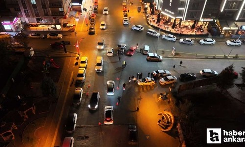 Kırıkkale'de polis şok denetimlere takılan sürücülere acımadı!