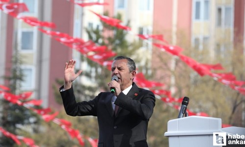 Özgür Özel Tandoğan’da: “İktidar asgari ücretlinin cebinden 2.000 lirasını almıştır"