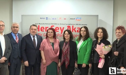 ABB ve AKK'den Atatürk'ün Ankara'ya gelişinin anısına "Her Şey Akar” Belgeseli