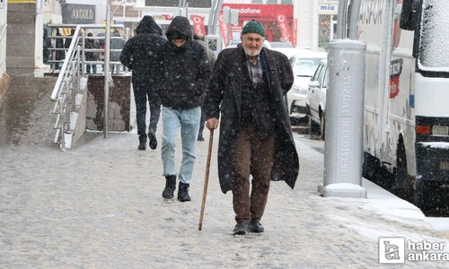 Yozgat'ta kar yağışı etkisini gösterdi