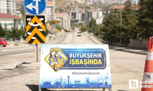 Ankara Büyükşehir Belediyesi duyurdu! Yolun tamamı 24 saat kapatılacak