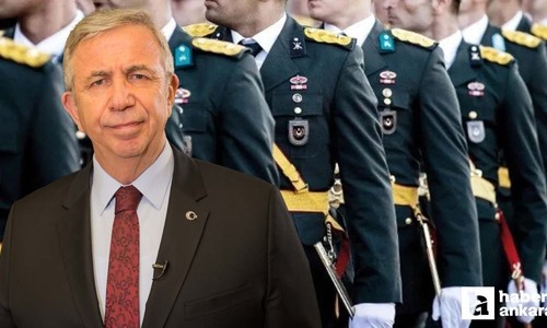 TSK'dan ihraç edilen teğmenlere ABB Başkanı Mansur Yavaş sahip çıktı