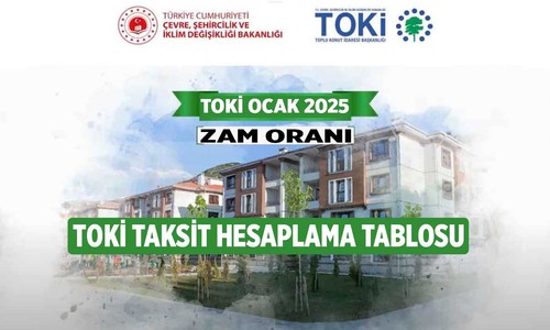 2025 TOKİ zam oranı açıklandı! Memur artış oranı zammı enflasyon farkı nasıl hesaplanır?