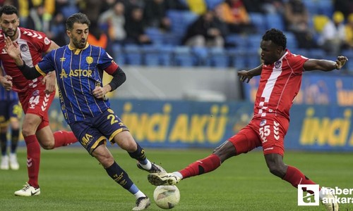 Başkent derbisinde kazanan MKE Ankaragücü oldu!