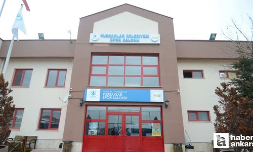 Havalar soğudu Pursaklar Belediyesi Kapalı Spor Salonu'na ilgi arttı