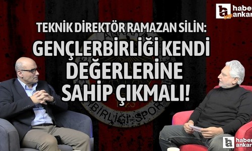 Teknik direktör Ramazan Silin: Gençlerbirliği kendi değerlerine sahip çıkmalı