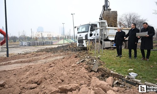 Altındağ Belediyesinden Başkent Millet Bahçesinde yenileme seferberliği
