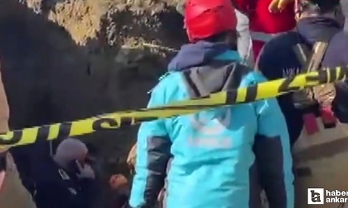 Ankara Polatlı'da inşaatta göçük kazası