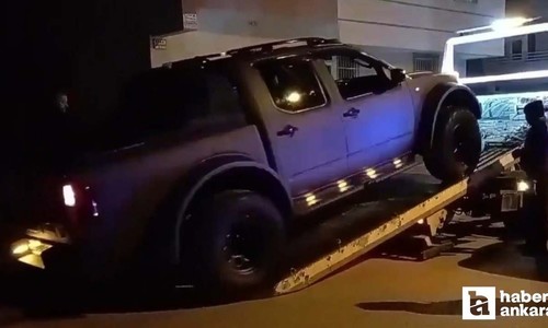 Çorum'da aracında polis sireni kullanan sürücüye ceza yağdı