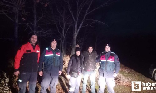 Eskişehir'de ormanlık alanda kaybolan çift saatler sonra bulundular