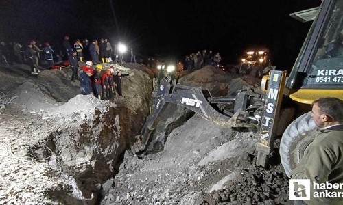Amasya'da göçük faciası: 2 kişi hayatını kaybetti