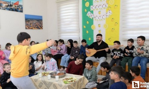 Kahramankazan Belediyesi Kültür Evlerinde miniklere tatil etkinliği