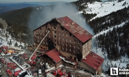 Bolu'da otel yangınında hayatını kaybeden genç Ankara'da son yolcuğuna uğurlandı