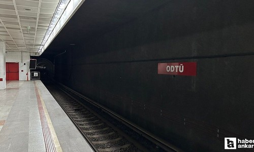 Ankara Metrosu kullananlar: ODTÜ durağı geçici olarak kapanacak!