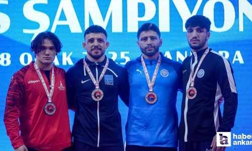 Ankara, Güreş Şampiyonası'na ev sahipliği yaptı