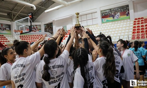 Etimesgut Belediyesi Voleybol turnuvasının kazananı belli oldu