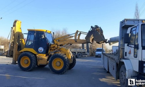 Kahramankazan Belediyesi sorunsuz bir kış için çalışmalara devam ediyor