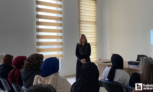 Altındağ Belediyesi kadınlara normal doğumun önemini anlattı