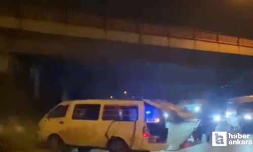 Eskişehir çevreyolu Ankara istikametinde trafik kazası!