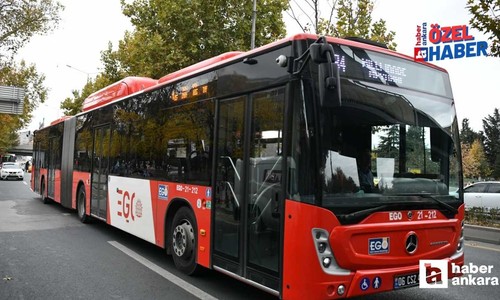 EGO'dan otobüs kullanan Ankaralılara uyarı! Bu duraklarda güzergah değişti
