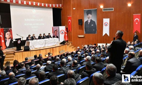 Kırşehir Valisi Akpınar ve Kaman'da muhtarların taleplerini dinledi