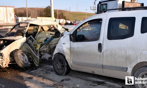 Kırıkkale'de trafik kazası 2 kişinin hayatını kaybetmesine neden oldu