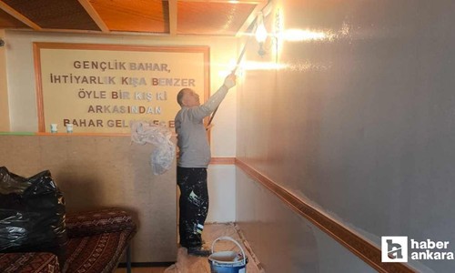 Pursaklar Belediyesi'nden dede torun evlerinde detaylı temizlik