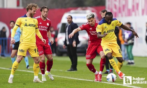 Ümraniyespor - MKE Ankaragücü maç sonucu: 2-1