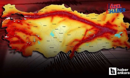 Ankara'nın deprem riski açıklandı! İşte fay hattı geçen ilçeler