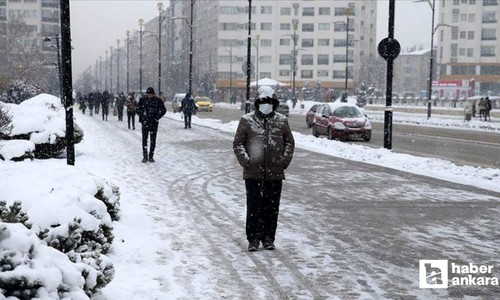 Kırşehir'de kar etkisini gösterdi