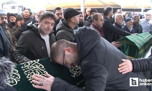 Keçiören'de anneleri tarafından öldürülen kardeşler toprağa verildi