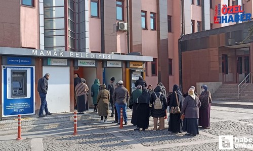 ABB doğal gaz yardımı sonrasında kiosk cihazlarındaki yoğunluk dikkat çekti