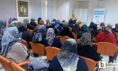 Pursaklar Belediyesi'nden hanımlara özel Berat Kandili programı