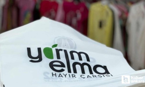 Sincan Belediyesi'nden ihtiyaç sahiplerine Yarım Elma Hayır Çarşısı