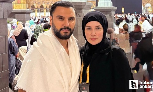 Alişan eşi Buse Varol ile birlikte Umre'ye gitti