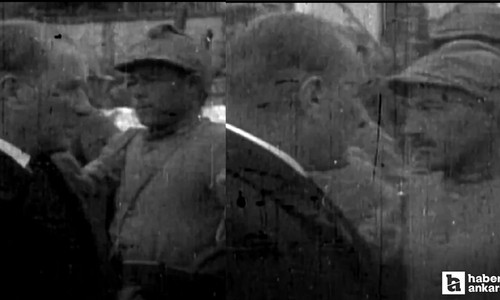 Atatürk'ün 94 yıllık görüntüleri ilk kez yayınlandı!