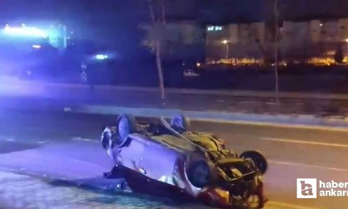 Eskişehir çevreyolu Ankara istikametinde kaza
