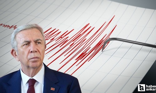 ABB Başkanı Yavaş'tan Ankara'daki deprem sonrasında ilk açıklama!