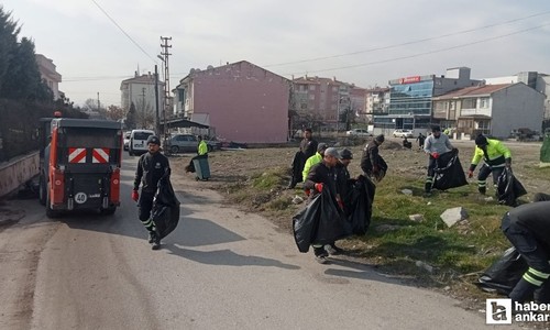 Etimesgut Belediyesinden temizlik mesaisi: Çalışmalarımız aralıksız devam edecek