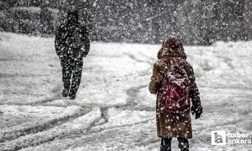 Yarın Ankara'da okullar tatil mi, Ankara Valiliği açıklama yaptı mı, 20 Şubat Perşembe kar tatili var mı?