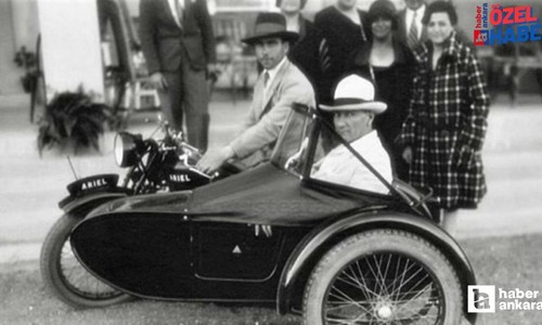 Dünya'nın ilk motosikletlerinden birisi Atatürk'teydi: İşte o tarihi araç!