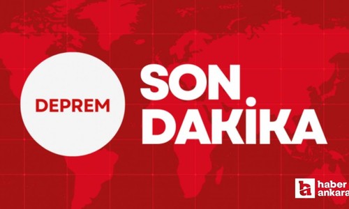 Ankara'da da hissedilen deprem oldu! Ankara depremi nerede kaç şiddetinde oldu, az önce deprem mi oldu?