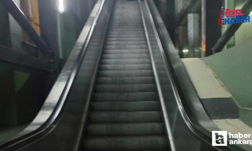 Ankara metrosunun bilinmeyen gizli merdiveni! Yürüyen merdiven var ama çoğu Ankaralı bilmiyor